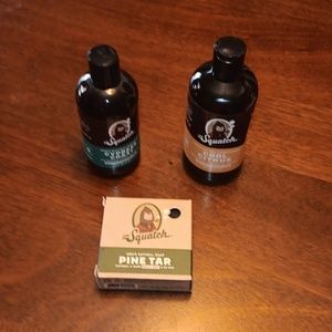 Men's shampoo,condition and bar soap